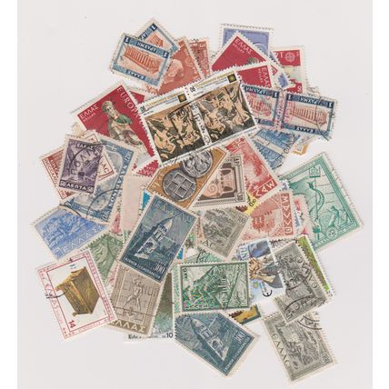 Greece 90 g selection from earlies to 1980s