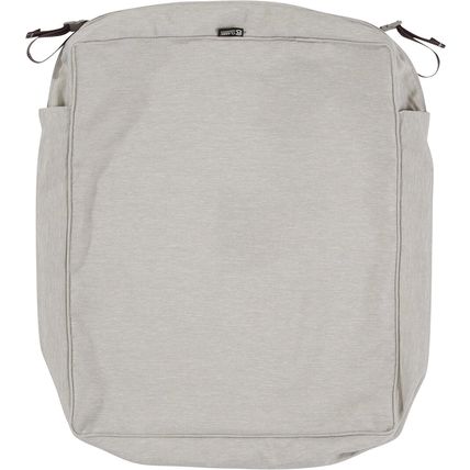 Classic Accessories Montlake Seat Cushion Slip Cover-23 x 25 x 5"-GRAY-NEW-FAST