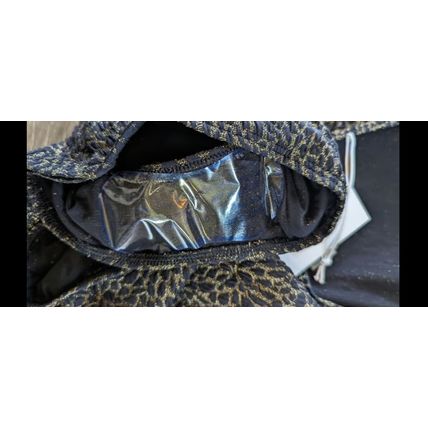 Demi Moore X Andie Swim The Marseilles One Piece Black Lurex Jacquard Size Small