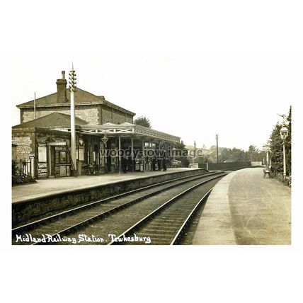 pu1734 - Midland Railway Station , Tewkesbury , Gloucestershire - print 6x4