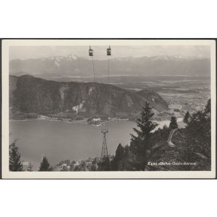 Kanzelbahn, Ossiachersee, c.1930s - Franz Schilcher Foto-AK