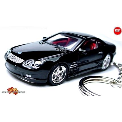 KEYCHAIN BLACK MERCEDES SL CLASS SL350/SL500/SL55 ❤️GREAT GIFT❤️