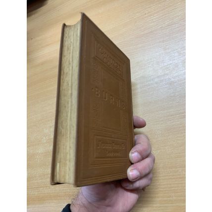 c1886 THE POETICAL WORKS OF ROBERT BURNS ANTIQUE HARDBACK BOOK (P3)