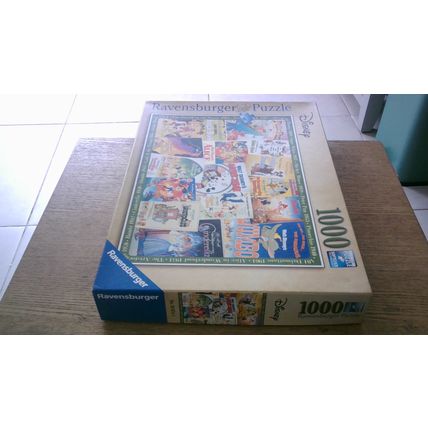 DISNEY: VINTAGE POSTERS Jigsaw Puzzle (1000 Piece) Ravensburger (2018)