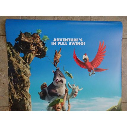 The Wild Life - Movie Poster with Robin Crusoe, Rosie the Tapir & Mak the Parrot