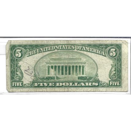 11953-A US $5.00 Silver Certificate VF STAR NOTE!