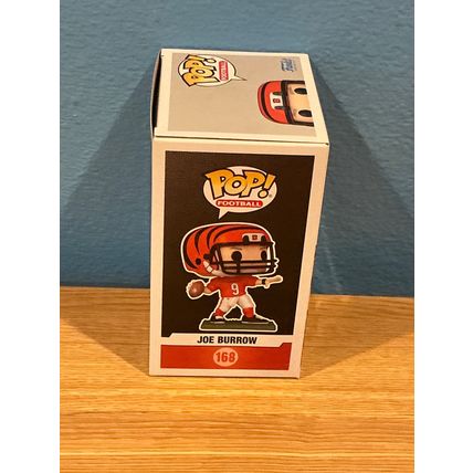 Funko Pop! Joe Burrow #168 Facsimile Laser Autographed Figure (Box & Protector)