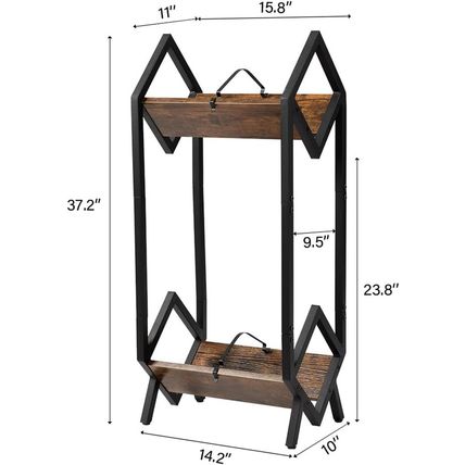 Hadulcet Vinyl Record Holder, LP Storage Shelf, Record Storage Rack for Albums,