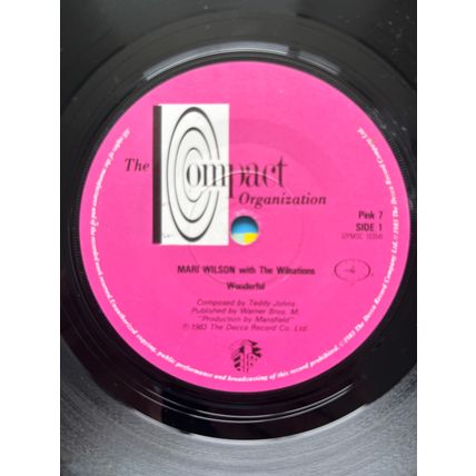 MARI WILSON - WONDERFUL (UK 7" VINYL, 1983)