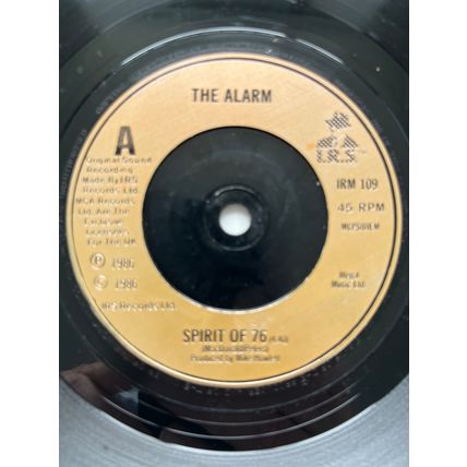 THE ALARM - SPIRIT OF '76 (UK 7" VINYL, 1986)