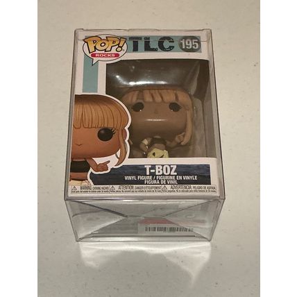 Funko Pop! Rocks: TLC - T-Boz #195 Vinyl Figure (Box & Protector)