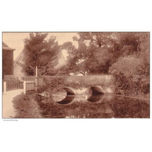 Old Norman Mill Bridge Christchurch Dorset Postcard (DOR4734)