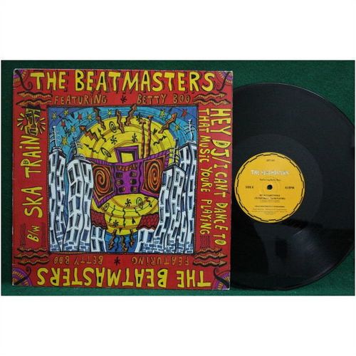 Beatmasters/Betty Boo - Ska Train/Hey DJ, I Can’t Dance - 45 RPM 12”-LEFT 34T-NM