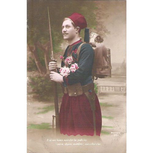 CARTE POSTALE - Patriotique - ref 52
