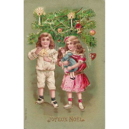 CARTE POSTALE - GAUFREE - ref 10