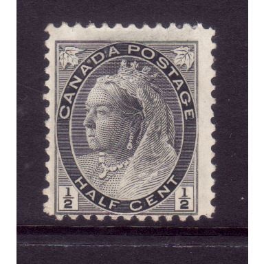 CANADA 1898 SG 150 1/2c BLACK M / MINT #6