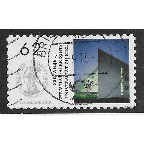 GER 2015 €0.62 (S/A) '350TH ANN OF KIEL UNIVERSITY' FINE USED (EBID63-748)