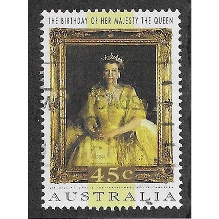 AUS 1994 45c 'QUEENS BIRTHDAY' FINE USED (EBID68-094)