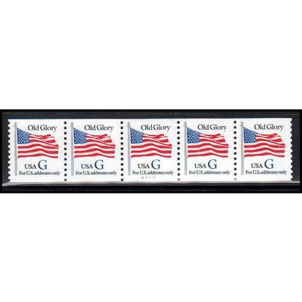 2890 32c G Old Glory Very Fine MNH PNC A1111/5 PA3284