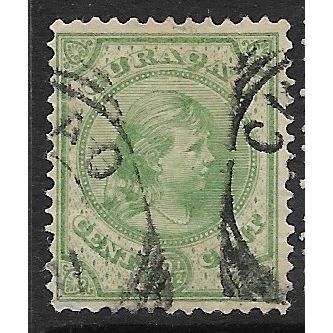 1892/1895 NVPH 20 - fine used (o) - small thin spot