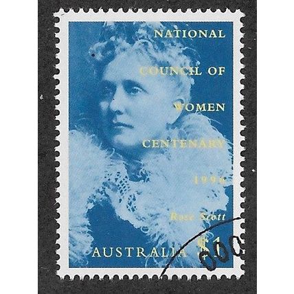AUS 1996 $1.00 'NATIONAL COUNCIL OF WOMEN' (C.T.O) FINE USED (EBID76-478)