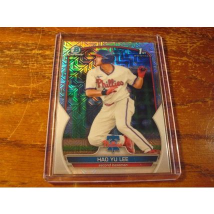 2023 Bowman Chrome, 3-Cards, Mojo, TURNER/MONTGOMERY/YU LEE