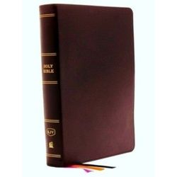 KJV, Minister's Bible, Genuine Leather, Black, Red Letter, Comfort Print