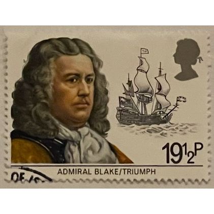 GB 1982 Maritime Heritage 19½p Admiral Blake Triumph Used SG 1188 Sc992 stamp