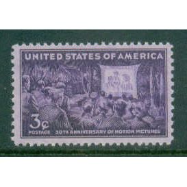 926 3c Motion Pictures Fine MNH MA0018
