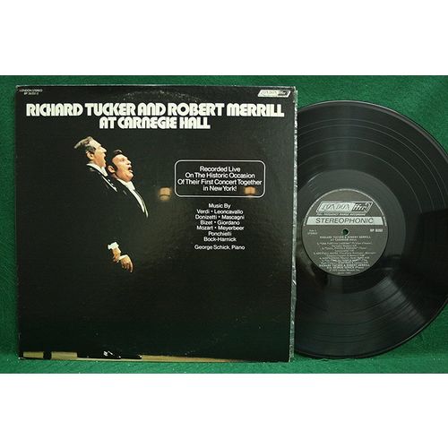 Richard Tucker & Robert Merrill - At Carnegie Hall - 2-LP - BP 26351-2 - NM