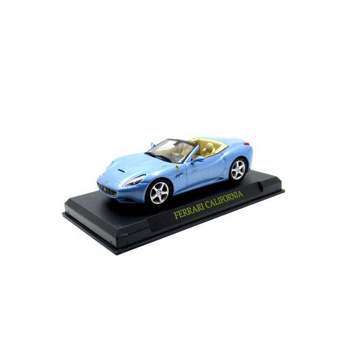 FERRARI CALIFORNIA 2008 LIGHT BLUE, ALTAYA 1:43 DIECAST CAR COLLECTOR'S MODEL