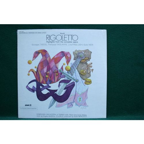 Angelo Questa/Taddei/Tagliavini/Pagliughi - Verdi: Rigoletto - SPC 4049 - Sealed