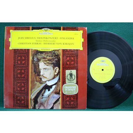Christian Ferras/Karajan- Sibelius: Violin Concerto/Finlandia - 138 961 - EX