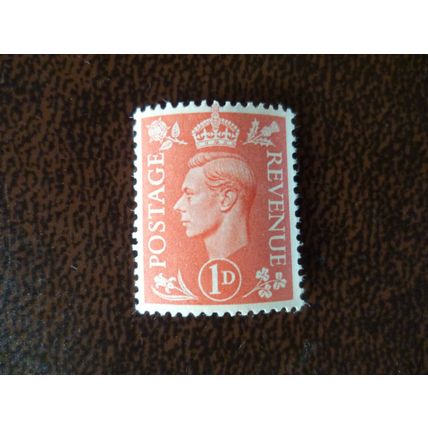 1941 GB King George VI definitve 1d unmounted mint stamp SG486