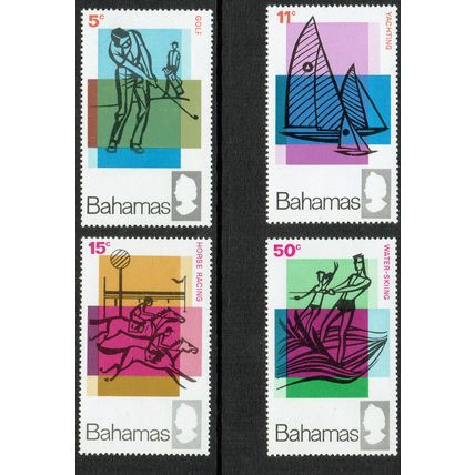 Bahamas 1968 Tourism set 4v SG315-318 UM