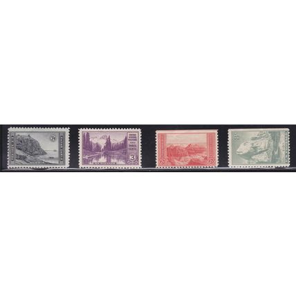 747 8c Zion Park Barely Clears MNH VA0039d