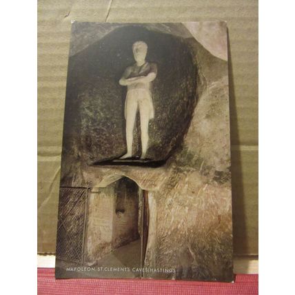6 x ST. CLEMENTS CAVES, HASTINGS, SUSSEX. unused postcards by J. Salmon =