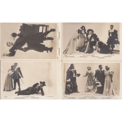His Majestys Servant Evelyn Millard Lewis Waller 4x Play Antique Postcard s