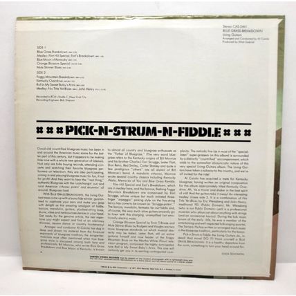 1971 Living Guitars – Blue Grass Breakdown - Vinyl Record LP RCA (P7)