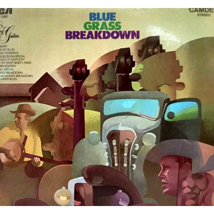 1971 Living Guitars – Blue Grass Breakdown - Vinyl Record LP RCA (P7)