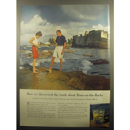 1959 Rums of Puerto Rico Ad - How we discovered the truth