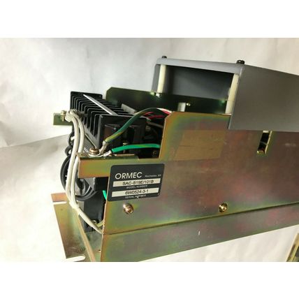 ORMEC SAC-S19E/101B AC BRUSHLESS SERVO DRIVE 5.78KW 15.2A 200-230VAC 3PH,SM