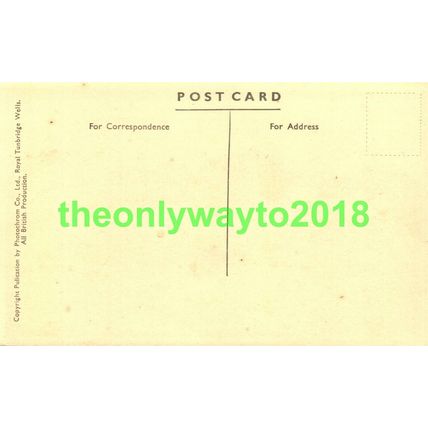 Sandwich, Barbican & River Stour, Kent, England, Photochrom Postcard