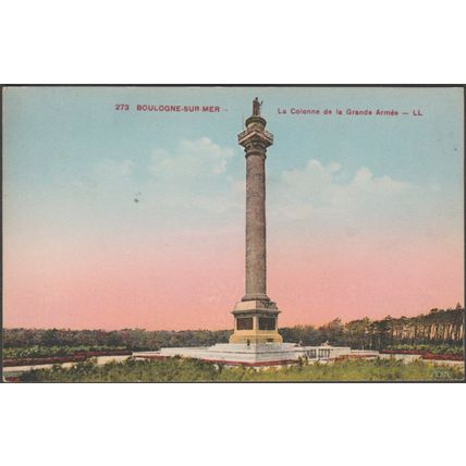 La Colonne de la Grande Armée, Boulogne-sur-Mer, c.1930 - ADIA CPA LL273