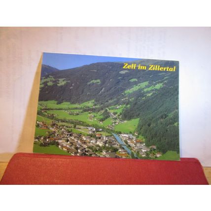 ZELL IM ZILLERTAL, TIROL, AUSTRIA used postcard 2003 stamp =