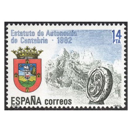 C2840# Spain 1983 [SLL] Statutes of Autonomy. Cantabria (MNH)