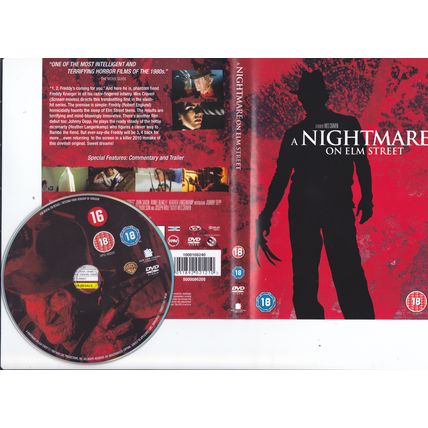 DVD £1 - Classic Horror A NIGHTMARE ON ELM STREET - Disc And Sleeve Only £1 £1