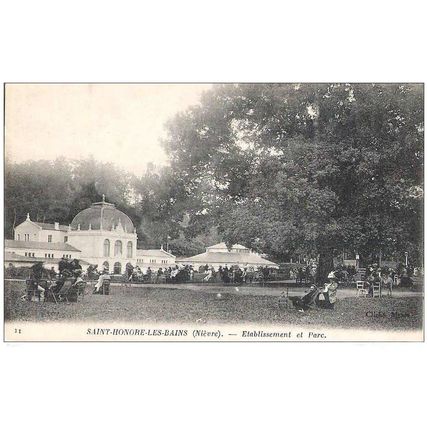 58 - SAINT-HONORE-les-BAINS - Etablissement et Parc