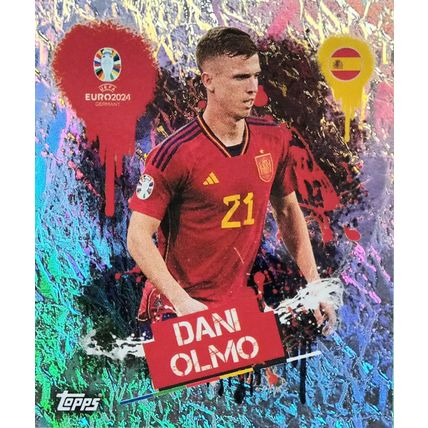 TOPPS Euro 2024 Dani Olmo Spain Sticker ESP3