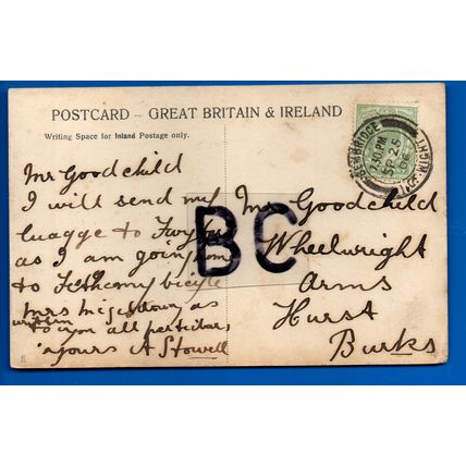 Postcard Ducie Walk Bembridge IOW Isle Of Wight Nr St Helens Brading Seaview